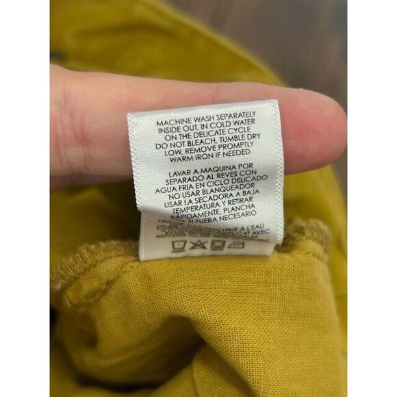 Cabi The Tracker Pants Joggers High Rise Pockets Casual Business Marigold Size 4 - Picture 7 of 9